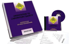 Marcom - Orientation to Laboratory Safety, Multimedia Training Kit - 45 min Run Time CD-ROM, English & Spanish - USA Tool & Supply