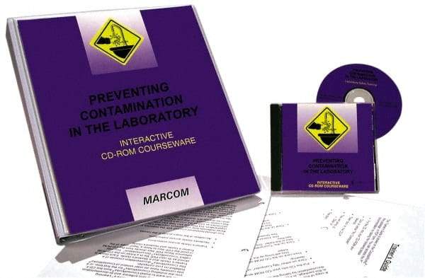 Marcom - Preventing Contamination in the Laboratory, Multimedia Training Kit - 45 min Run Time CD-ROM, English & Spanish - USA Tool & Supply