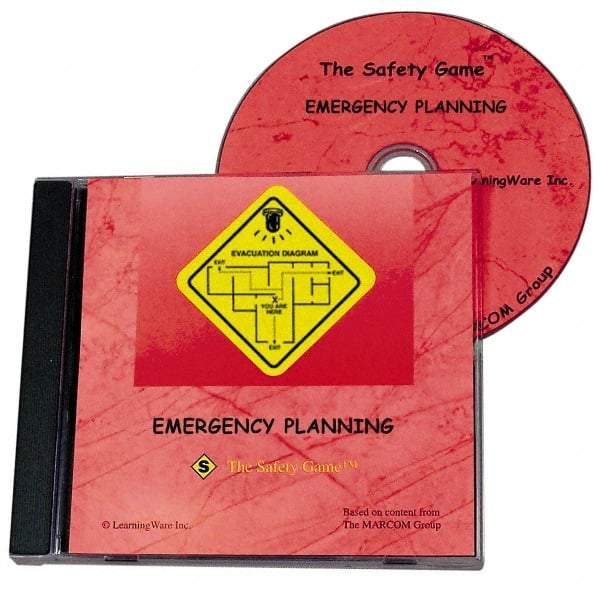 Marcom - Emergency Planning, Multimedia Training Kit - Computer Game, English - USA Tool & Supply