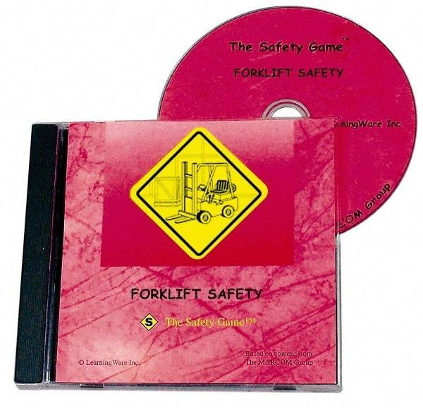 Marcom - Forklift Safety, Multimedia Training Kit - Computer Game, English - USA Tool & Supply