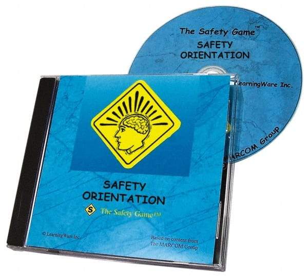 Marcom - Safety Orientation, Multimedia Training Kit - Computer Game, English - USA Tool & Supply