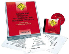 Marcom - Bloodborne Pathogens in Commercial and Industrial Facilities, Multimedia Training Kit - 45 min Run Time CD-ROM, English & Spanish - USA Tool & Supply