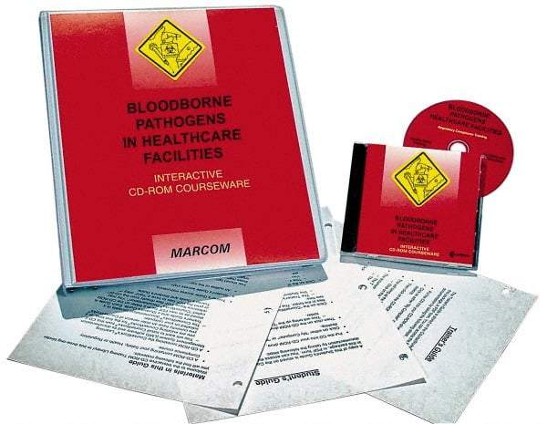 Marcom - Bloodborne Pathogens in Healthcare Facilities, Multimedia Training Kit - 45 min Run Time CD-ROM, English & Spanish - USA Tool & Supply