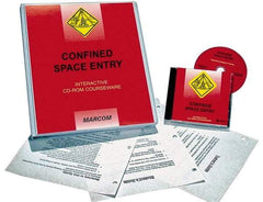 Marcom - Confined Space Entry, Multimedia Training Kit - 45 min Run Time CD-ROM, English & Spanish - USA Tool & Supply