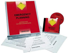 Marcom - Emergency Planning, Multimedia Training Kit - CD-ROM, English - USA Tool & Supply