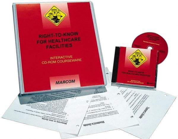 Marcom - Right to Know, Multimedia Training Kit - 45 min Run Time CD-ROM, English & Spanish - USA Tool & Supply