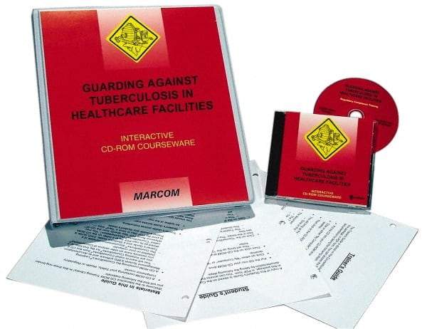 Marcom - Guarding Against Tuberculosis in Healthcare Facilities, Multimedia Training Kit - 45 min Run Time CD-ROM, English & Spanish - USA Tool & Supply