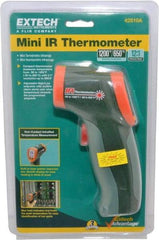 Extech - -50 to 650°C (-58 to 1200°F) Infrared Thermometer - 12:1 Distance to Spot Ratio - USA Tool & Supply