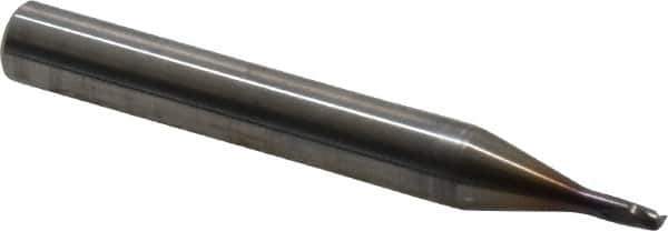 Seco - 2mm, 2 Flute, Single End, Solid Carbide, 0.15mm Corner Radius End Mill - 50mm OAL, 20° Helix, Right Hand Flute, 2.2mm LOC, Right Hand Cut, - USA Tool & Supply