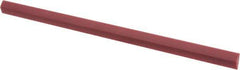 Value Collection - Barrette, Synthetic Ruby, Midget Finishing Stick - 100mm Long x 5mm Wide x 1.5mm Thick, Fine Grade - USA Tool & Supply