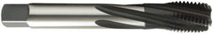 OSG - 1-1/8 - 12 UNF 5 Flute 2B Modified Bottoming Spiral Flute Tap - Vanadium High Speed Steel, Oxide Finish, 150mm OAL, Right Hand Flute, Right Hand Thread, Series 13014 - USA Tool & Supply