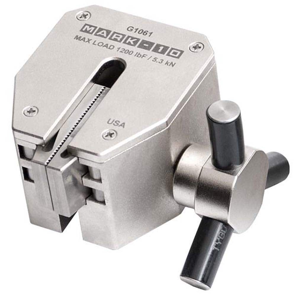 Mark-10 - Tension & Compression Force Gage Accessories Type: Grip Capacity (Lb.): 1200.00 - USA Tool & Supply