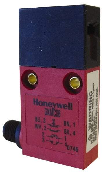 Honeywell - 10 Amp, 240 VAC, 250 VDC, 2 Pole Nonfused Safety Switch - NEMA 1, 12 & 13, 1.5 hp at 240 VAC, 0.27 hp at 250 VDC (Single Phase) - USA Tool & Supply