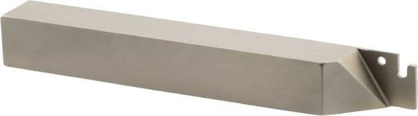 Iscar - External Thread, 0.69" Max Depth of Cut, 0.071" Min Groove Width, 4-1/2" OAL, Right Hand Indexable Grooving Cutoff Toolholder - 3/4" Shank Height x 3/4" Shank Width, TAG Insert Style, TGT Toolholder Style, Series Tang-GripIQ - USA Tool & Supply