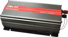 Value Collection - 2 Connection, 12 VDC Input, 110 VAC Output, 2,000 Peak Wattage, Power Inverter - 1,000 Watt Continuous Output Power - USA Tool & Supply
