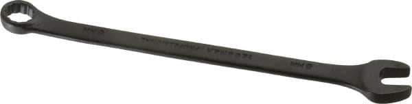 Proto - 8mm 12 Point Offset Combination Wrench - 15° Offset Angle, 5-13/32" OAL, Steel, Black Finish - USA Tool & Supply