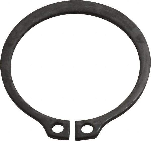 Value Collection - 1.468" Groove Diam, 1-9/16" Shaft Diam, Phosphate Spring Steel, Snap External Retaining Rings - 0.068" Groove Width, 0.062" Ring Thickness - USA Tool & Supply