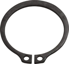 Value Collection - 1.468" Groove Diam, 1-9/16" Shaft Diam, Phosphate Spring Steel, Snap External Retaining Rings - 0.068" Groove Width, 0.062" Ring Thickness - USA Tool & Supply