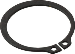 Value Collection - 1.529" Groove Diam, 1-5/8" Shaft Diam, Phosphate Spring Steel, Snap External Retaining Rings - 0.068" Groove Width, 0.062" Ring Thickness - USA Tool & Supply
