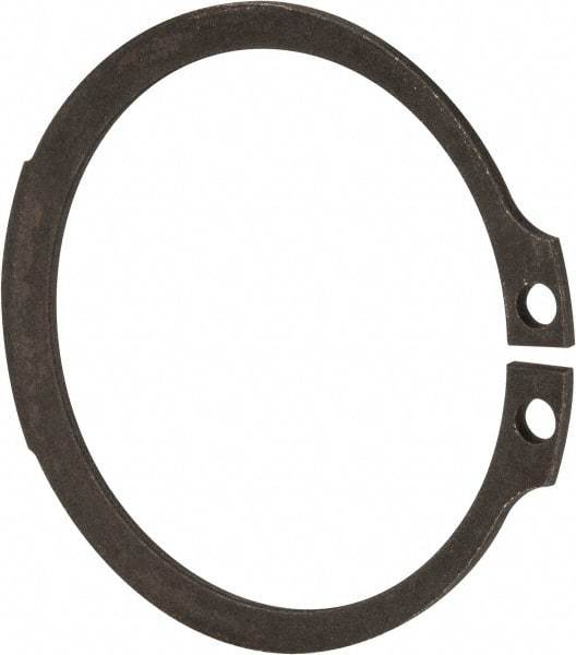 Value Collection - 1.886" Groove Diam, 2" Shaft Diam, Phosphate Spring Steel, Snap External Retaining Rings - 0.068" Groove Width, 0.062" Ring Thickness - USA Tool & Supply