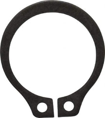 Value Collection - 0.412" Groove Diam, 7/16" Shaft Diam, Phosphate Spring Steel, Snap External Retaining Rings - 0.029" Groove Width, 0.025" Ring Thickness - USA Tool & Supply