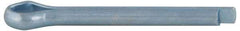 Value Collection - 3/16" Diam x 2" Long Extended Prong Cotter Pin - Grade 2, Zinc-Plated, Steel - USA Tool & Supply