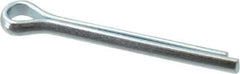 Value Collection - 5/32" Diam x 1-1/2" Long Extended Prong Cotter Pin - Grade 2, Zinc-Plated, Steel - USA Tool & Supply