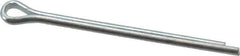 Value Collection - 1/16" Diam x 1" Long Extended Prong Cotter Pin - Grade 2, Zinc-Plated, Steel - USA Tool & Supply