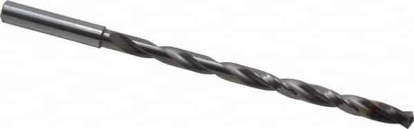 Guhring - 17/64" 140° 2-Flute Solid Carbide Extra Length Drill Bit - USA Tool & Supply