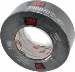 3M - 2" x 55m Black Duct Tape - 8.1 mil, Rubber Adhesive, Polyethylene Film Backing, 32 Lb/ln Tensile Strength, 200°F Max, Series 3900 - USA Tool & Supply