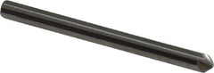 Hertel - 1/8" Head Diam, 1/8" Shank Diam, 4 Flute 90° Solid Carbide Countersink - USA Tool & Supply