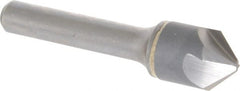 Hertel - 5/8" Head Diam, 3/8" Shank Diam, 4 Flute 90° Solid Carbide Countersink - USA Tool & Supply
