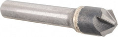 Hertel - 1/2" Head Diam, 3/8" Shank Diam, 4 Flute 100° Solid Carbide Countersink - USA Tool & Supply