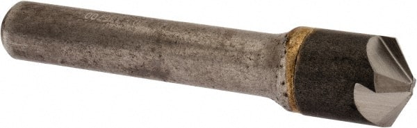 Hertel - 1/2" Head Diam, 3/8" Shank Diam, 4 Flute 120° Solid Carbide Countersink - USA Tool & Supply