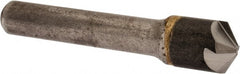 Hertel - 1/2" Head Diam, 3/8" Shank Diam, 4 Flute 120° Solid Carbide Countersink - USA Tool & Supply