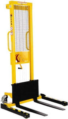 Vestil - 770 Lb Capacity, 59" Lift Height, Portable Workstation Manually Operated Lift - USA Tool & Supply