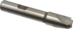Hertel - 1/16" Radius, 7/16" Mill Diam, 3 Flute Cobalt Corner Rounding End Mill - Single End, Uncoated, 2-1/2" OAL, 3/8" Shank Diam - USA Tool & Supply