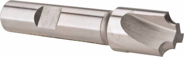 Hertel - 1/8" Radius, 5/8" Mill Diam, 3 Flute Cobalt Corner Rounding End Mill - Single End, Uncoated, 2-7/8" OAL, 1/2" Shank Diam - USA Tool & Supply