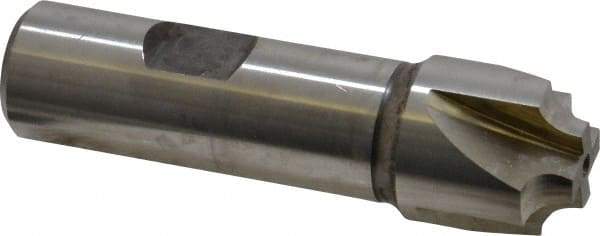 Hertel - 3/16" Radius, 7/8" Mill Diam, 4 Flute Cobalt Corner Rounding End Mill - Single End, Uncoated, 3-1/8" OAL, 3/4" Shank Diam - USA Tool & Supply