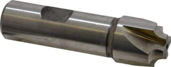 Hertel - 3/16" Radius, 7/8" Mill Diam, 4 Flute Cobalt Corner Rounding End Mill - Single End, Uncoated, 3-1/8" OAL, 3/4" Shank Diam - USA Tool & Supply
