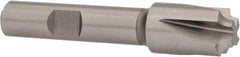 Hertel - 3/32" Radius, 1/2" Mill Diam, 4 Flute Cobalt Corner Rounding End Mill - Single End, Uncoated, 2-1/2" OAL, 3/8" Shank Diam - USA Tool & Supply
