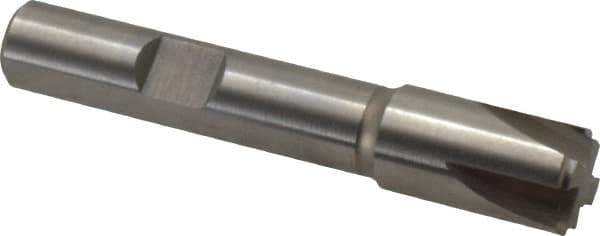 Hertel - 1/32" Radius, 7/16" Mill Diam, 4 Flute Cobalt Corner Rounding End Mill - Single End, Uncoated, 2-1/2" OAL, 3/8" Shank Diam - USA Tool & Supply