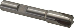 Hertel - 1/32" Radius, 7/16" Mill Diam, 4 Flute Cobalt Corner Rounding End Mill - Single End, Uncoated, 2-1/2" OAL, 3/8" Shank Diam - USA Tool & Supply