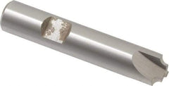 Hertel - 3/32" Radius, 1/2" Mill Diam, 3 Flute Cobalt Corner Rounding End Mill - Single End, Uncoated, 2-5/8" OAL, 1/2" Shank Diam - USA Tool & Supply