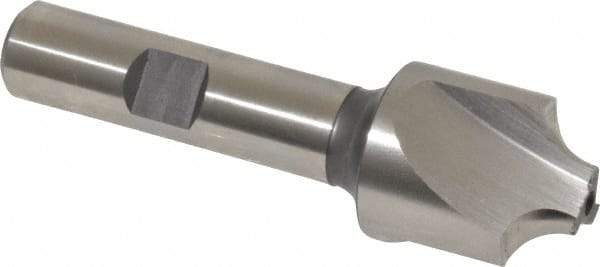 Hertel - 1/4" Radius, 7/8" Mill Diam, 3 Flute Cobalt Corner Rounding End Mill - Single End, Uncoated, 3" OAL, 1/2" Shank Diam - USA Tool & Supply