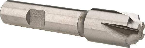 Hertel - 1/8" Radius, 5/8" Mill Diam, 4 Flute Cobalt Corner Rounding End Mill - Single End, Uncoated, 3" OAL, 1/2" Shank Diam - USA Tool & Supply