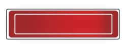 NMC - Reflective Strip - Red, For Accident Prevention - USA Tool & Supply