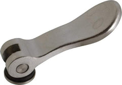 KIPP - 5/16-18, 0.94" Hub Diam, Stainless Steel Adjustable Clamping Handle - USA Tool & Supply