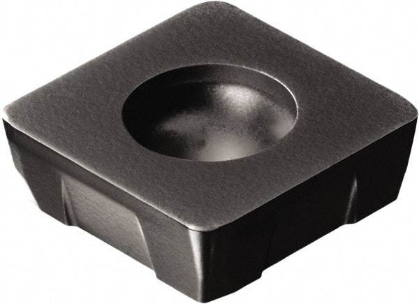 Sandvik Coromant - R210090412 PM Grade 1010 Carbide Milling Insert - TiAlN2 Finish, 4mm Thick, 9.4mm Inscribed Circle, 1mm Corner Radius - USA Tool & Supply