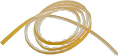 Pemko - 7' Long x 7/16" Wide, Adhesive Astragal/Meeting Stile Seals Weatherstripping - 1-3/4" Door Thickness, Silicone, Clear Finish - USA Tool & Supply